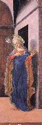Fra Filippo Lippi The Annunciation:The Virgin Annunciate oil on canvas